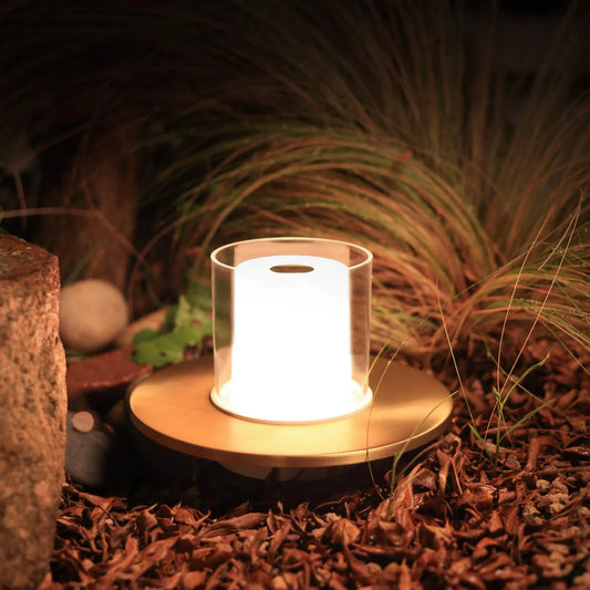 Candlelike Design Desk Night Lamp Touch Control Dimming Rechargeable Portable Table Lamp for Bedroom Dorm Dating Place Gold